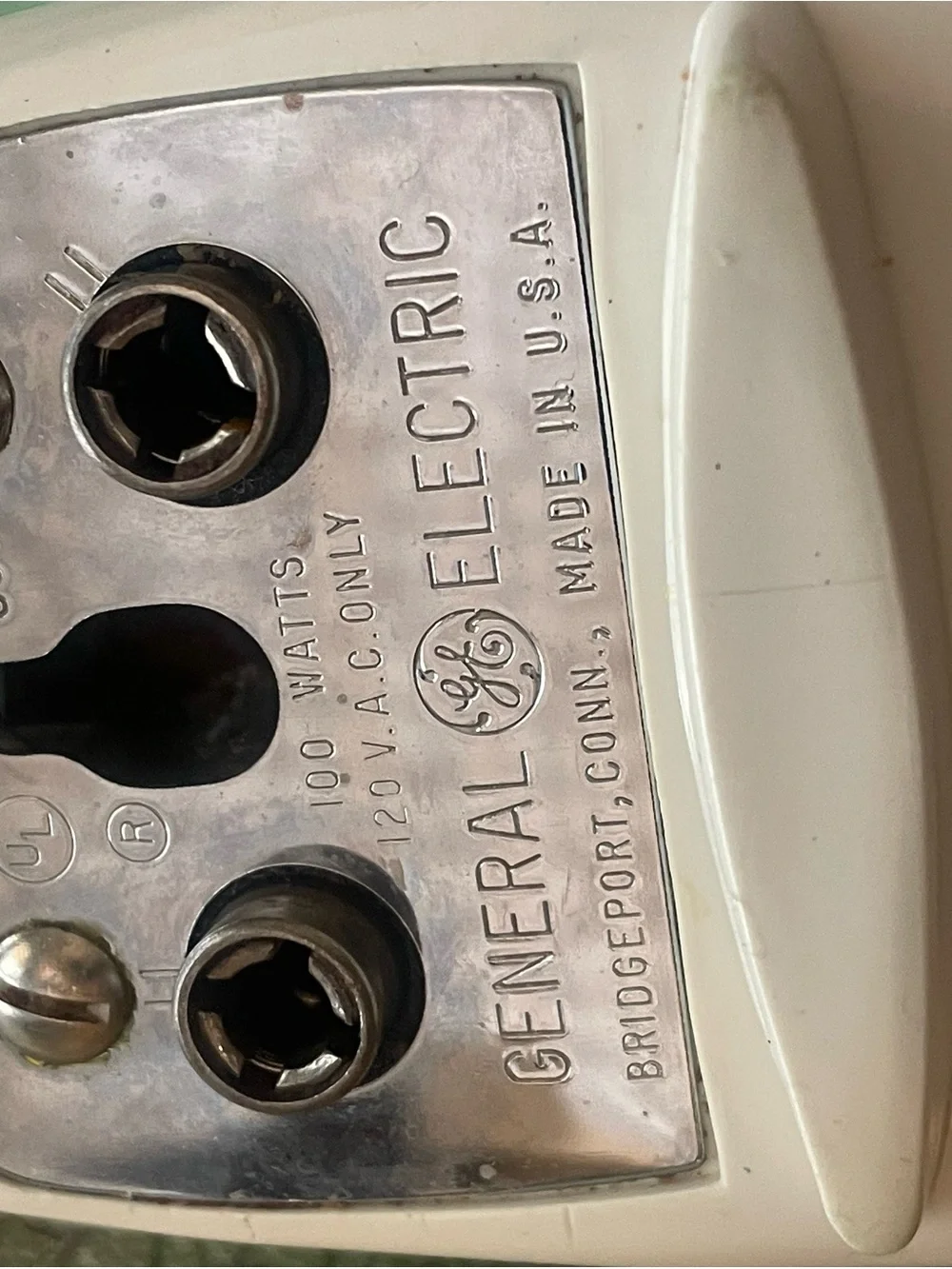 1960s Vintage Green Hand Mixer General Electric